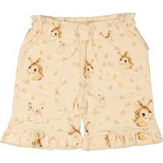 Bambu Housut Geggamoja Stella Bamboo Shorts - Powder (209022150)