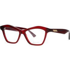 Bottega Veneta BV1096O 003 De Vue Femme Rouges (Seulement Monture)