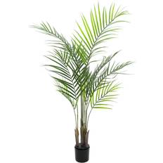 Europalms Palmier d'arec à grandes feuilles, plante artificielle, 125cm