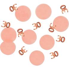 Confetti Folat 30-års Konfetti Ljusrosa & Roséguld