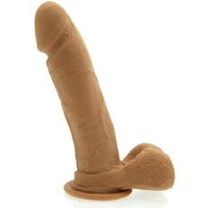 Doc Johnson Skin-Like Dildos Sex Toys Doc Johnson Noches Latinas Pene Real Con Testiculos 8"