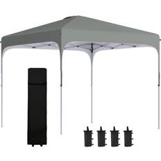 Silver Pavilions & Accessories OutSunny Pop Up Gazebo 3x3 m