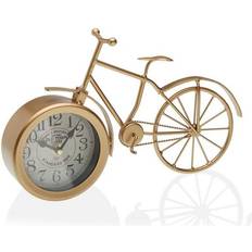 Guld Bordure BigBuy Home Namizna ura Bicicle Versa Gylden Metal (6 x 20 x 33 cm) (6 x 20 x 33 cm) Bordur