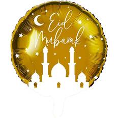 Eid mubarak Folieballong Eid Mubarak Guld