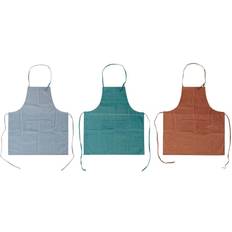 Delantales Dkd Home Decor Con Bolsillo 70 x 0.5 x 80 cm 3 Pcs Delantal