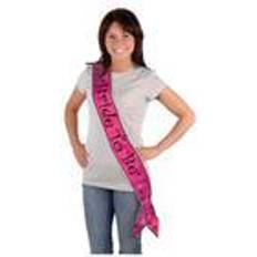 Photo Props, Party Hats & Sashes Bride to be satin sash