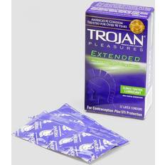 Trojan Pleasures Extended Pleasure 12 Pack in stock