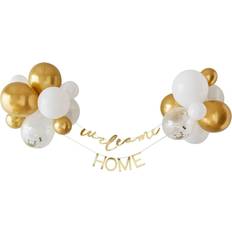 Latex Guirlander Ginger Ray Garlands Welcome Home Bunting with Balloons