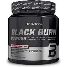 Black burn kosttillskott BioTechUSA Black Burn Powder, 210 g, Grapefriut