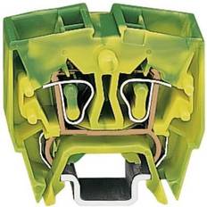 Wago Skinnemonteret 4-LEDER mini KL 2,5MM² PE