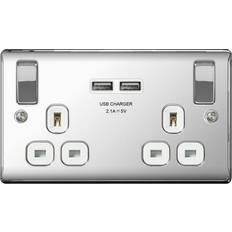 Electrical Outlets & Switches BG NPC22U3W