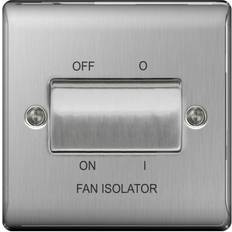 Steel 10ax Plate Switch Fan Isolater 3pole