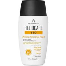 Bottle Sunscreens Heliocare 360 Mineral Tolerance Fluid SPF50 PA++++ 1.7fl oz