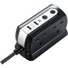 Masterplug SRGDSU42P-MP 4-way 2m 2usb