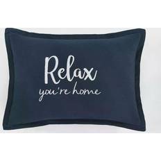 Lush Decor Relax Cushion Cover Blue (50.8x33.02cm)