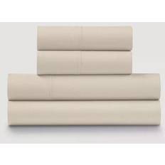 Percale Bed Sheets Ella Jayne 300 Thread Count Twin 4-pack Bed Sheet Beige