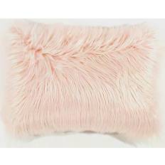 Lush Decor Luca Mongolian Cushion Cover Pink (50.8x33.02cm)