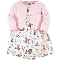 18-24M Dresses Children's Clothing Hudson Baby Dress and Cardigan - Enchanted Forest (10158487)