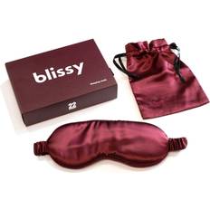 Sleep Masks Blissy Pure Silk Sleep Mask Bedding Burgundy