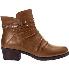 Mesh - Women Ankle Boots Propét Roxie - Dark Brown