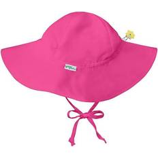 Boys - Green Bucket Hats Green Sprouts Brim Sun Protection Hat - Hot Pink