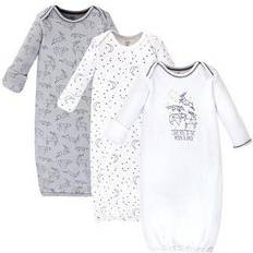 Touched By Nature Baby Girl's Long-Sleeve Gowns 3-pack - Constellation