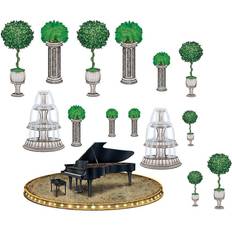 Scene dekoration med piano