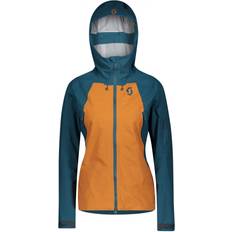 Scott Explorair 3 Layer Women's Jacket - Majolica Blue/Ginger Bread