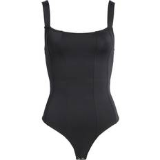 Good American Scuba Corset Bodysuit - Black