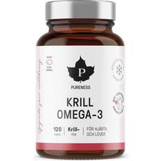 Vitamiinit ja Lisäravinteet Pureness Krill Omega-3