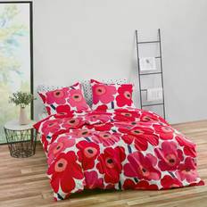 Marimekko Unikko Duvet Cover Red (243.84x233.68cm)