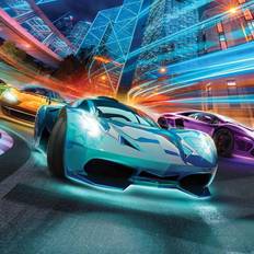 Superbiler Racers Tapet Børnetapet 46648