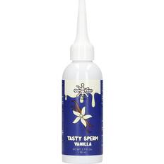 Vanille Sprays & Cremes PlayWivMe Cum Face Tasty Sperm Liquid mit Vanillegeschmack 80 ml Weiss