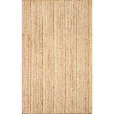 Nuloom Hand Woven Rigo Jute Area Rug Brown 30.48x38.1cm