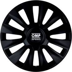 14" Bilfælge OMP Hjulkapsel Magnum Speed Sort 14" (4 uds)