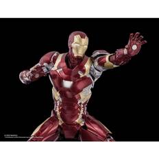 Toys ThreeZero Marvel: The Infinity Saga DLX Collectible Figure Iron Man Mark 46