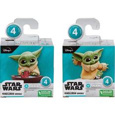 Baby yoda mjukisdjur Star Wars Bounty Collect 4 The Child Baby Yoda Grogu Samlarfigur 2-pack