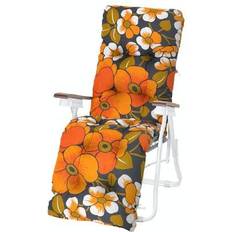 80.0 cm Kuddöverdrag Varax Baden Cushion Cover Orange (100x80cm)