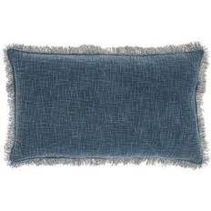 Nicole Curtis Printed Stonewash Complete Decoration Pillows Blue (60.96x35.56cm)