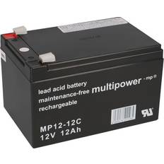 Batteries - Lawnmowers Batteries Batteries & Chargers Multipower MP12-12B Compatible