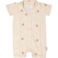 50/56 Playsuits Geggamoja Long Ear Bamboo Summer Suit - Beige (209422151)