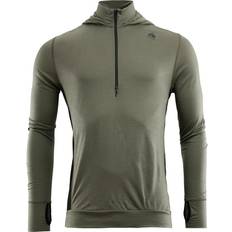 Aclima LightWool Hoodie - Ranger Green/Jet Black