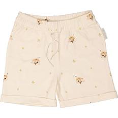 62/68 Housut Geggamoja Long Ear Bamboo Shorts - Beige (209022151)