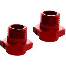 Arrma Wheel Hex Aluminum 17mm (16.5mm Thick) Red (2) (AR310484)