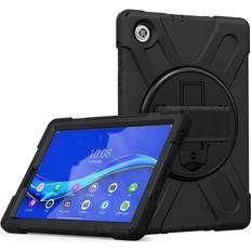 Lenovo tablet 11.5 eSTUFF Bagsidecover til tablet silicone, polykarbonat sort 11.5 for Lenovo Tab P11 ZA7R, ZA7S, ZA7X, ZA7Y, ZA82, ZA83