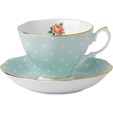 Royal Albert Cups Royal Albert Polka Rose Vintage Tea Cup 20.7cl