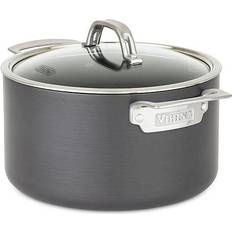 Cookware Viking Hard Anodized Nonstick with lid 5.678 L 24.994 cm