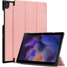 Galaxy tab rosa Tech-Protect Smartcase Fodral Galaxy Tab A8 10.5 X200/X205 Rose Gold