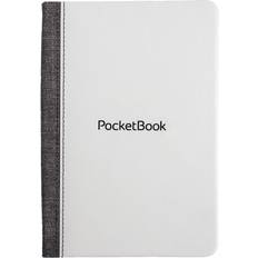 Pocketbook touch hd 3 PocketBook HPUC-632-WG-F, Omslag, Svart, Vit, 15,2 cm (6) Mikrofiber, PU skinn, Plast, HD 3, Touch 4, Basic Lux 2