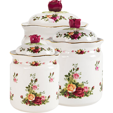 Royal Albert Kitchen Containers Royal Albert Old Country Roses Kitchen Container 3pcs